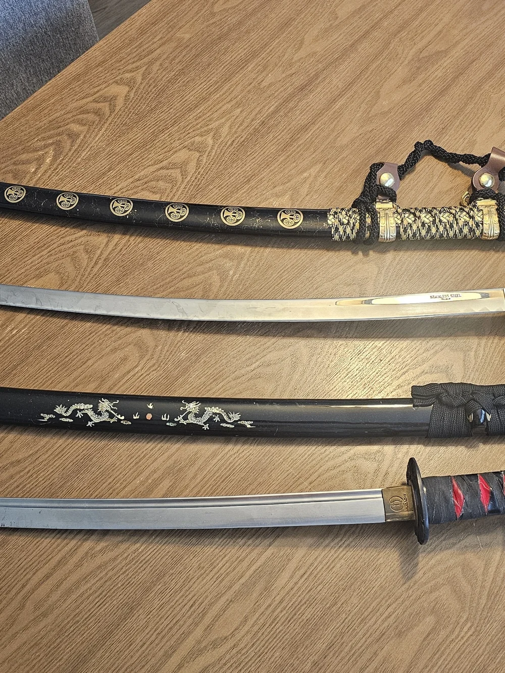 Pair of Decorative Katana/Swords (Taiwan & Japan Musashi)